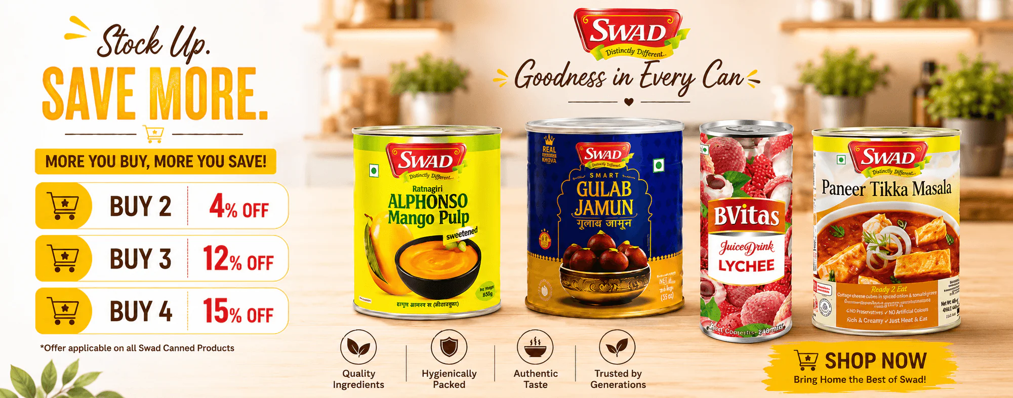Authentic Flavors, Straight From Home