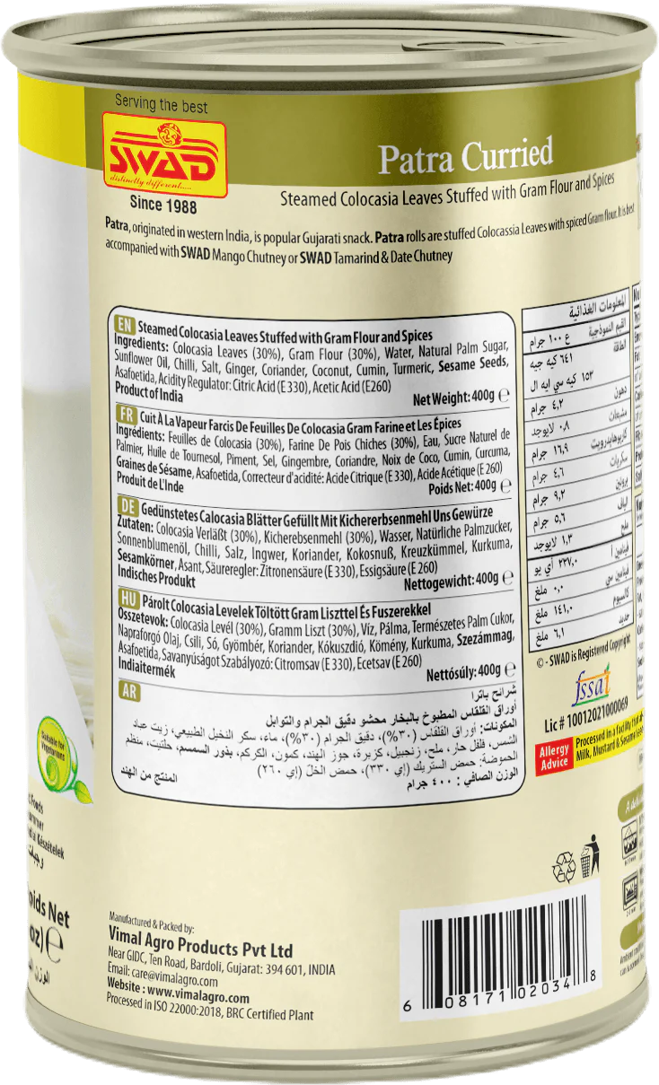 SWAD Patra Curried 400g - Image 3