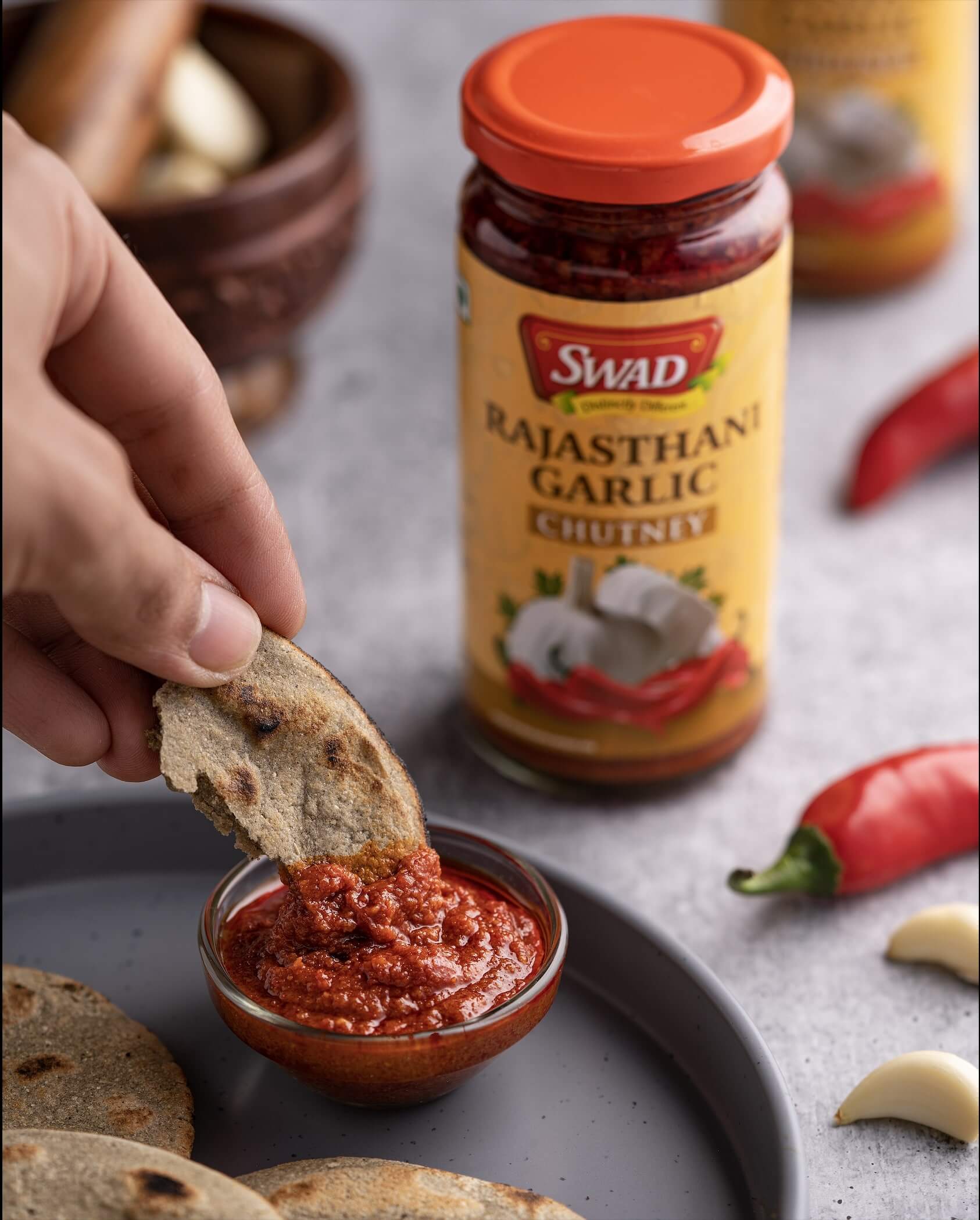SWAD Rajasthani Garlic Chutney 250g - Image 5