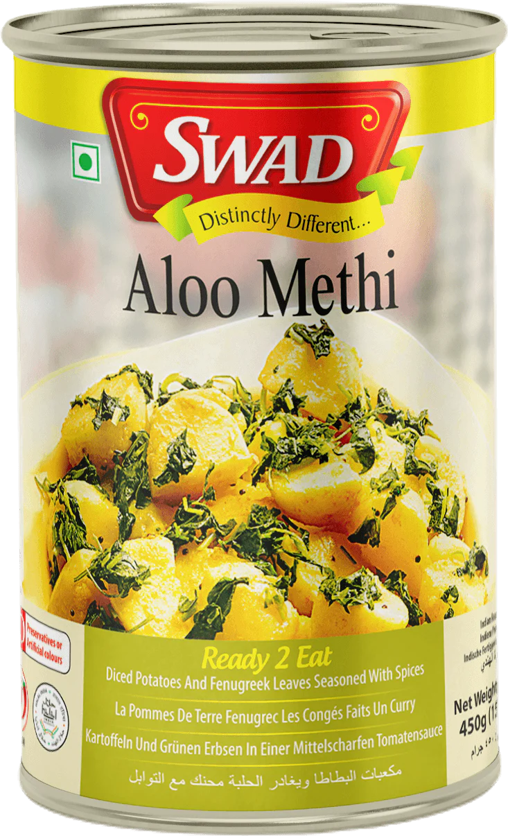 SWAD Ready to Eat Aloo Methi 450g - Image 4